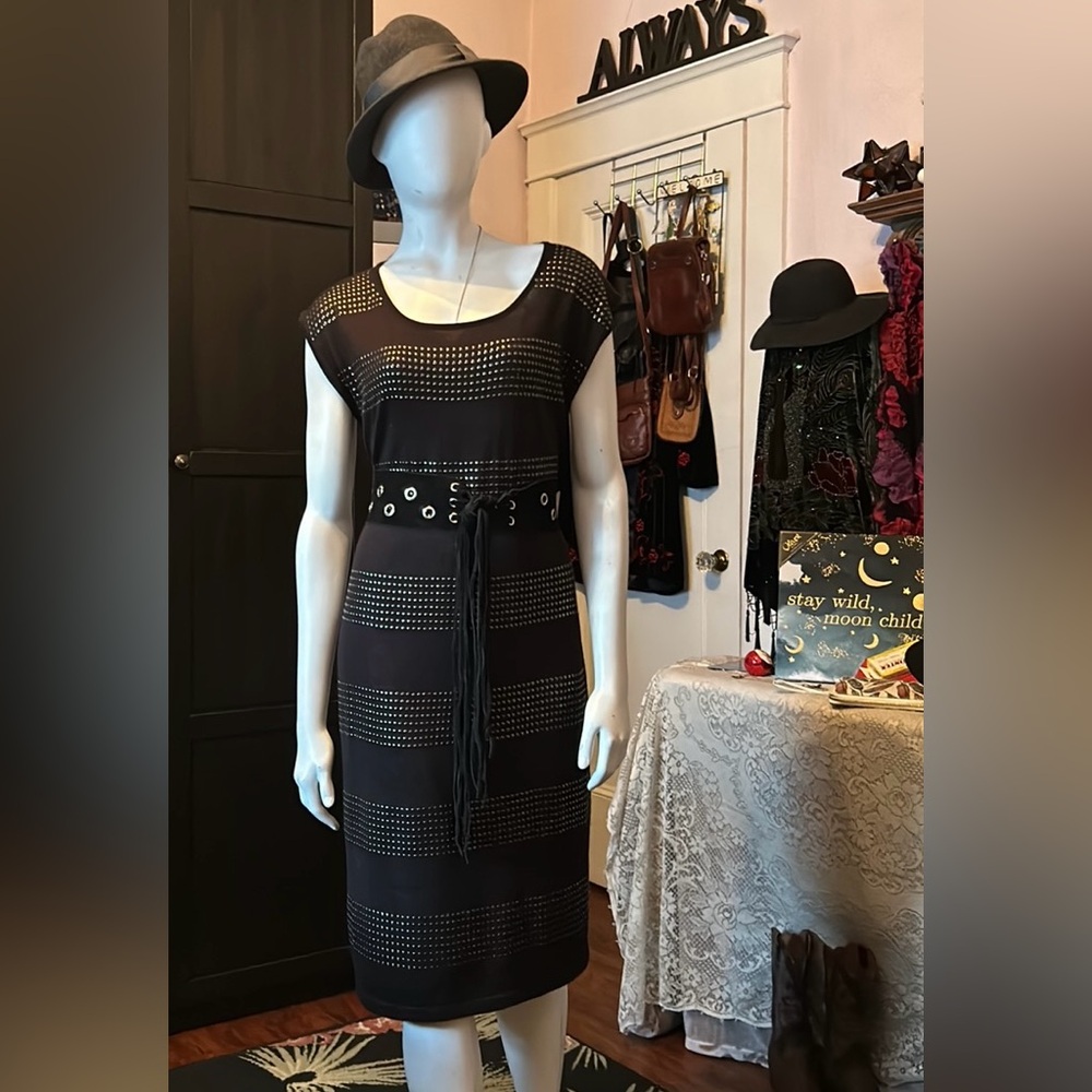 Nygard studded dress